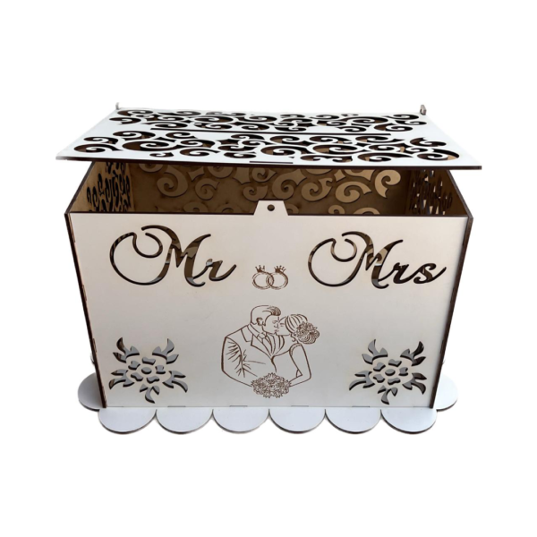 Beso recién casados.