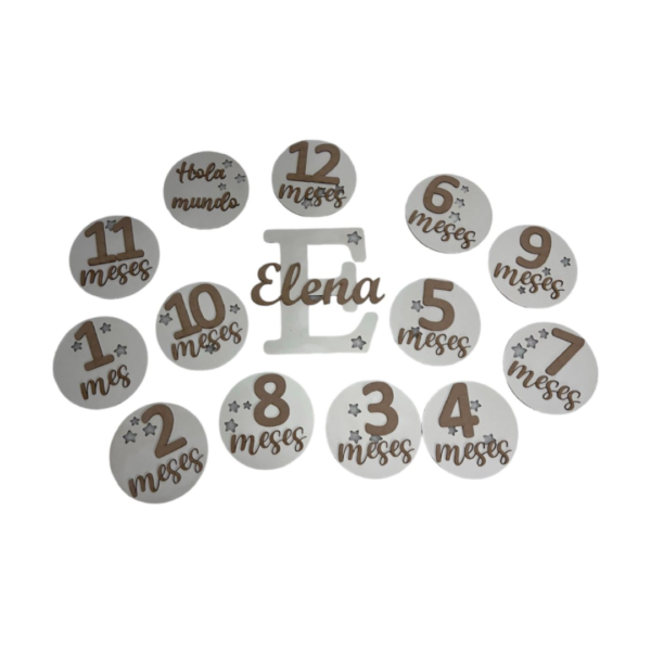 Hito de meses Personalizado para Bebé