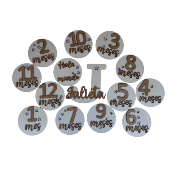 Hito de meses Personalizado para Bebé