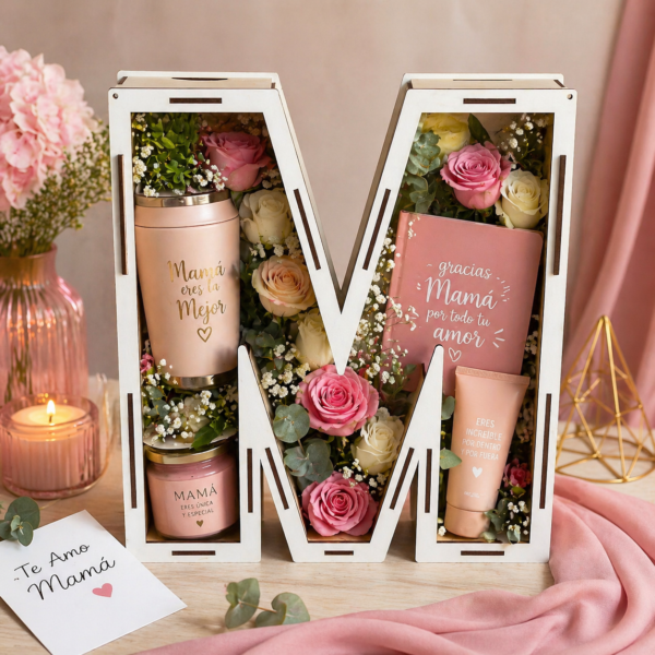 Box Letra M para Mamá