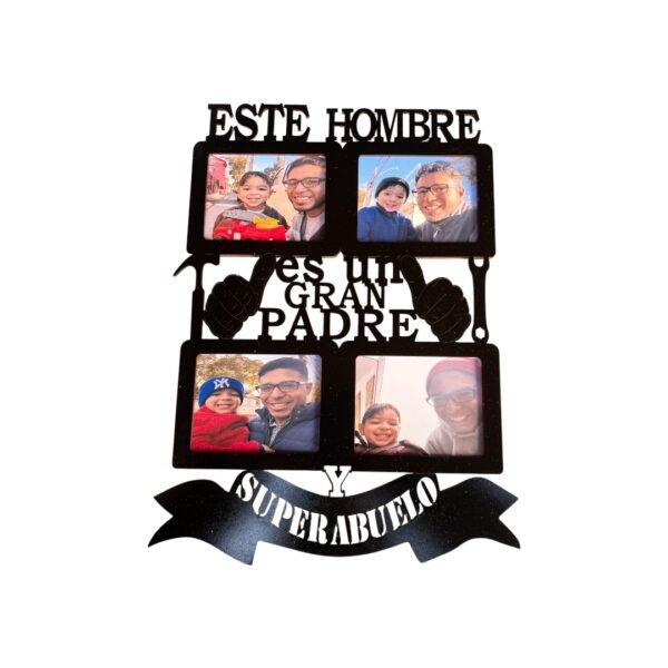 Cuadro Dia del Padre - Gran Padre Super Abuelo