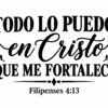 Todo lo Puedo en Cristo