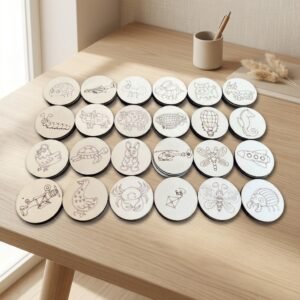 Memoria Pintable Para Niños